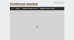 Desktop Screenshot of corneliusandassociates.com